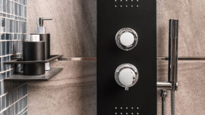 Delò SELENE - Colonna-doccia nero - foto ambientata04 -1350912