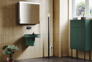 TONDA-miscelatore-lavabo-a-parete-piastra_unica-nero- cod.3021914-amb1