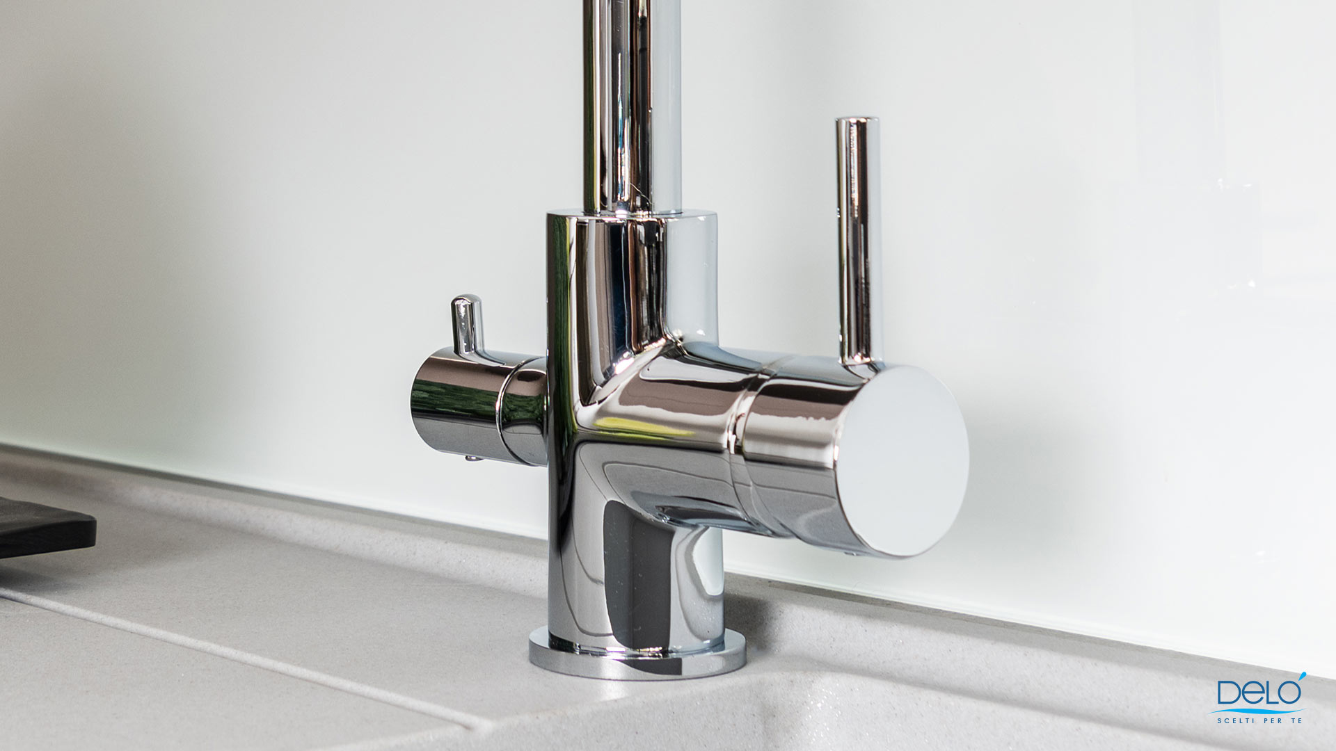 Delo GIULIO miscelatore da cucina 3 acque -cod 3001000- foto ambientata8