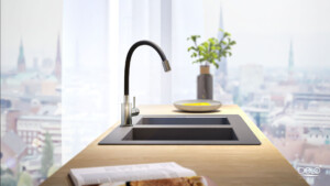 Delo AMEDEO nero miscelatore da cucina 3005051 - foto ambientata 1