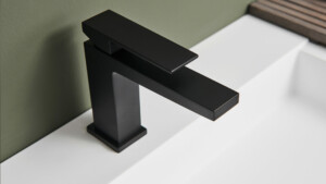 Delò DADO - miscelatore da lavabo nero opaco - cod 3001910 - foto ambientata 02