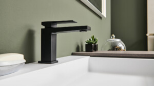 Delò DADO - miscelatore da lavabo nero opaco - cod 3001910 - foto ambientata 04