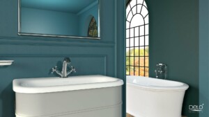 Delo - rubinetto vasca con kit doccia EVA cod. 3007009 - foto ambientata 2