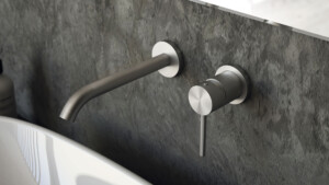 Delo miscelatore da lavabo a parete 2 pezzi lola 3004107 - foto ambientata 1