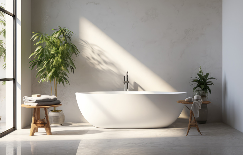 Delo miscelatori a pavimento per vasca - vasca da bagno freestanding