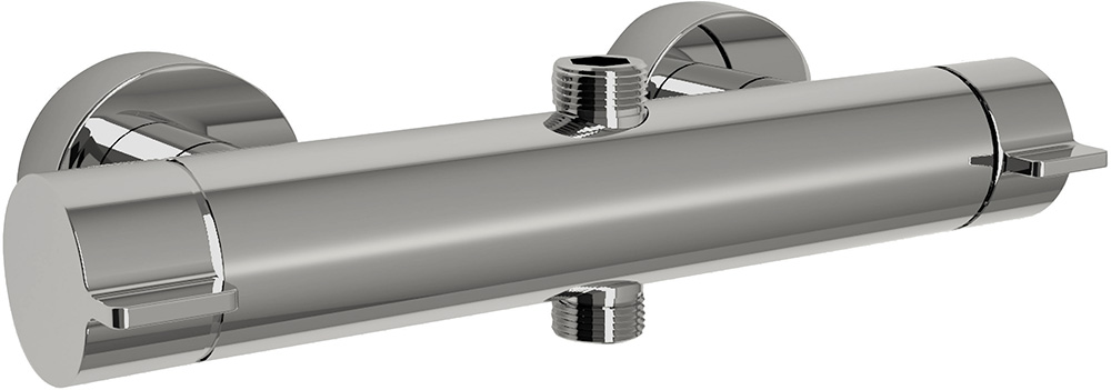 Delò miscelatore termostatico cool body x colonna doccia simil acciaio - 1431815