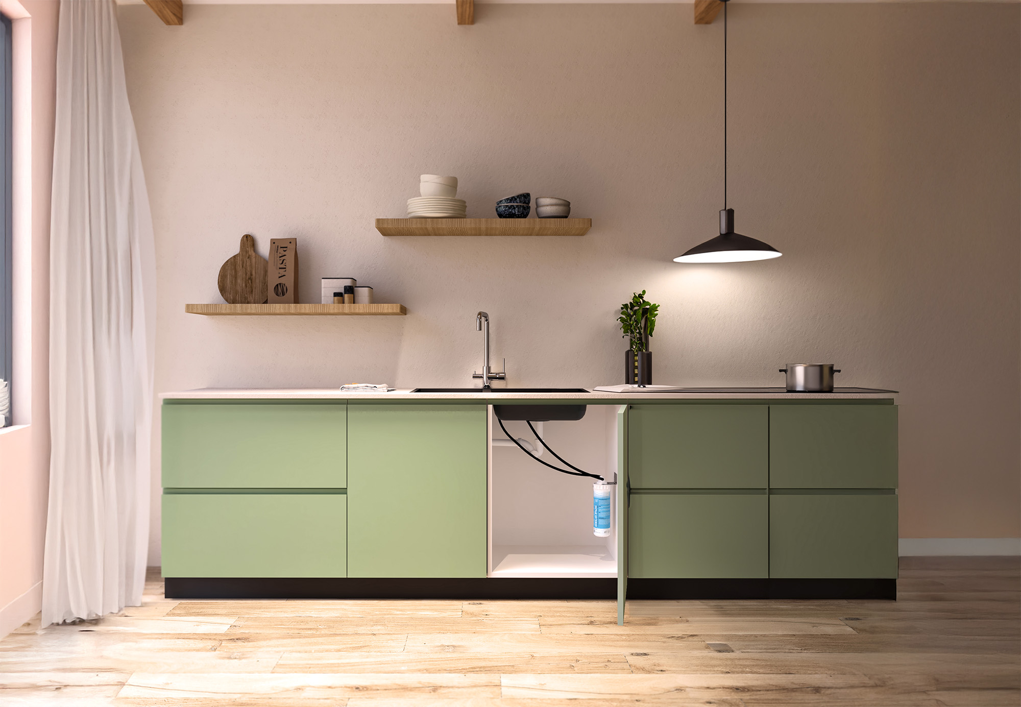 Delo blogpost rubinetteria eco-friendly - kit filtrazione acqua Delo Giulio