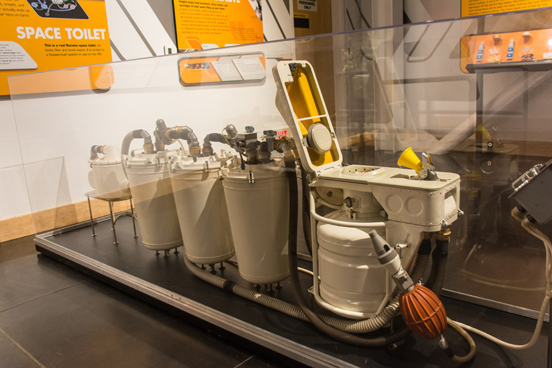 Delo blogpost - bagno stazione spaziale internazionale